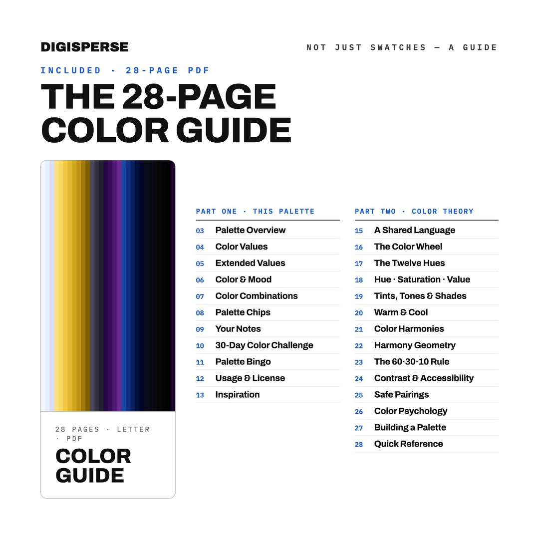 Void & Stardust color palette — preview image 5 of 20