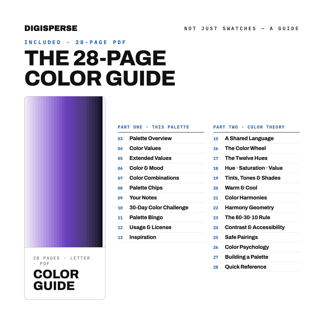 Dusk color palette — preview image 5 of 20