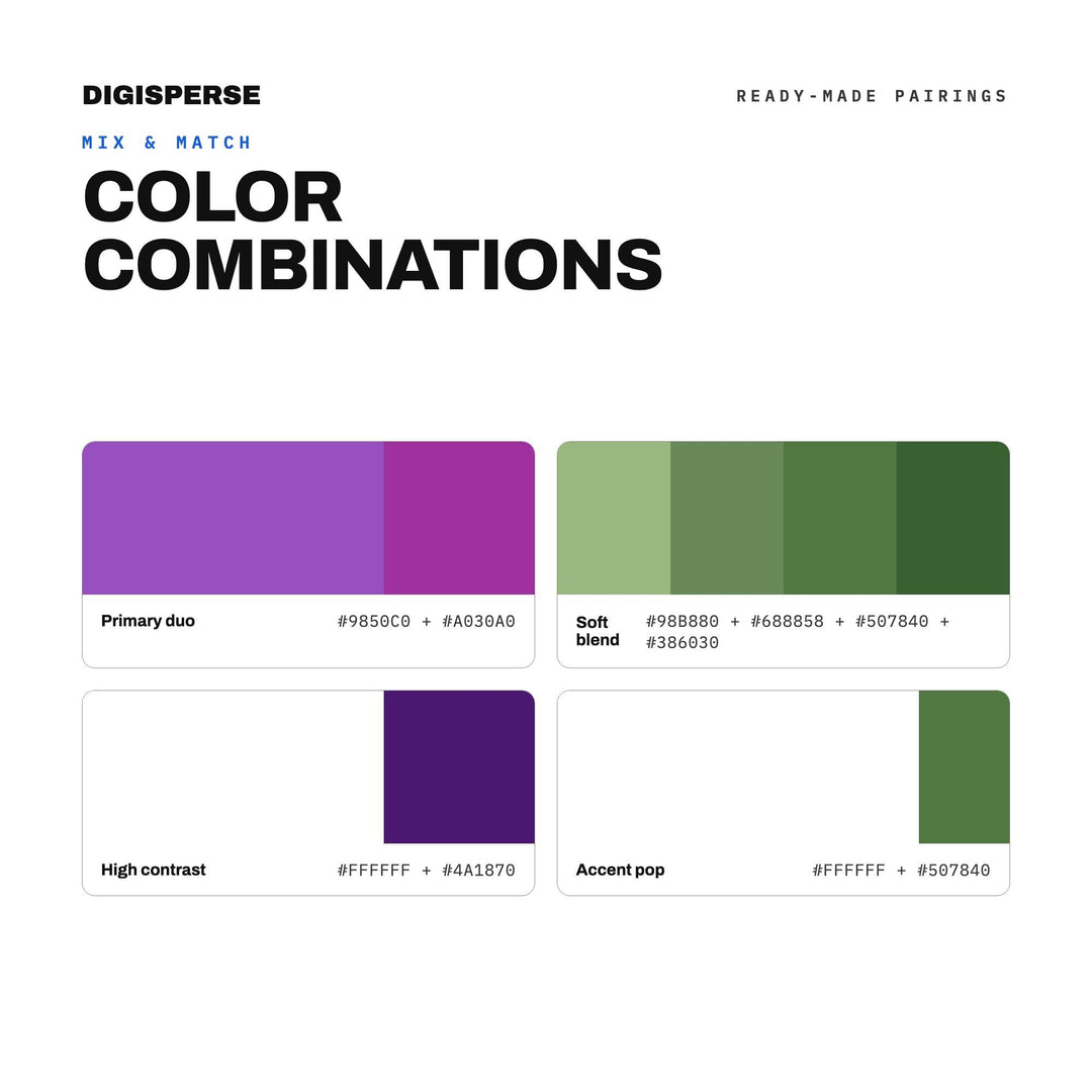 African Violet color palette — preview image 2 of 20