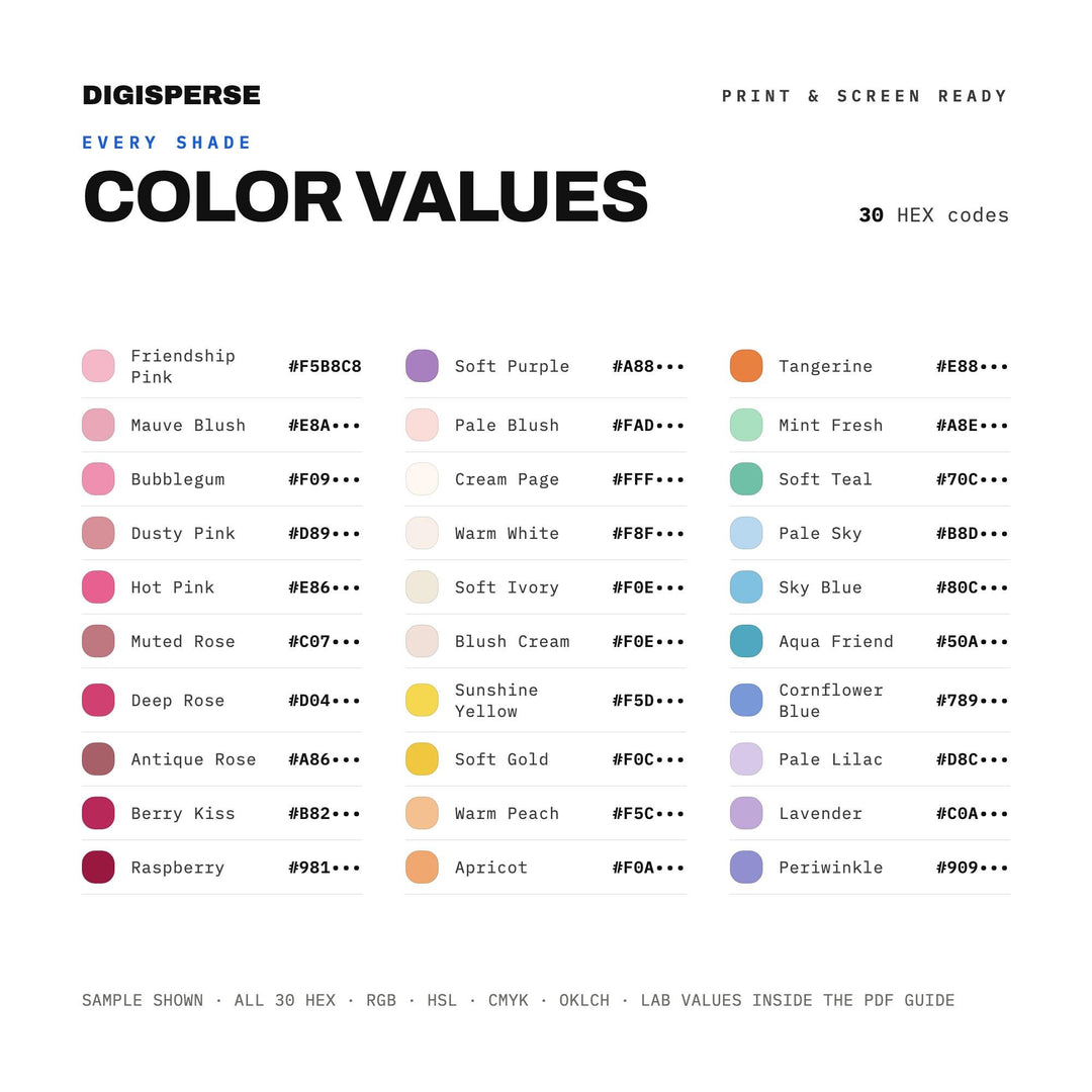 Best Friends Scrapbook color palette — preview image 3 of 20
