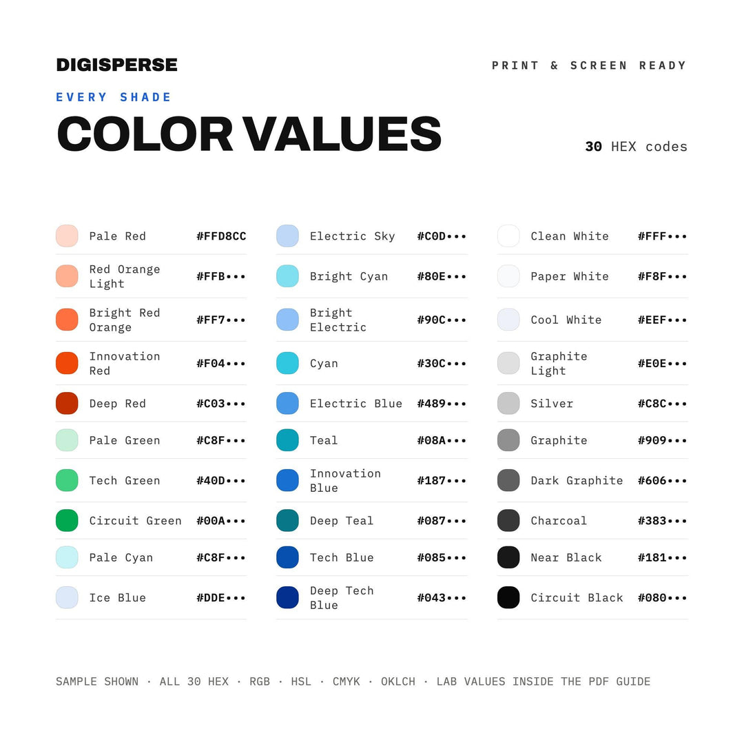 America Innovates color palette — preview image 3 of 20