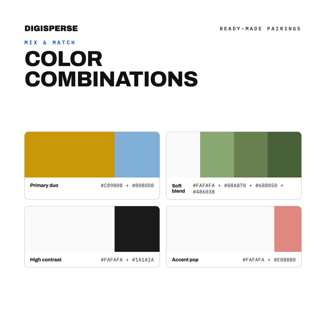 Graduation Afterglow color palette — preview image 2 of 20