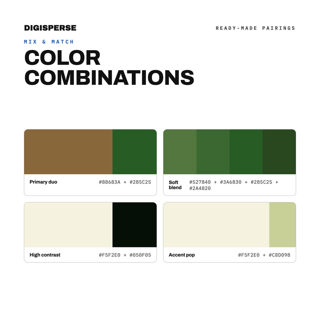 Green Witch Garden color palette — preview image 2 of 20