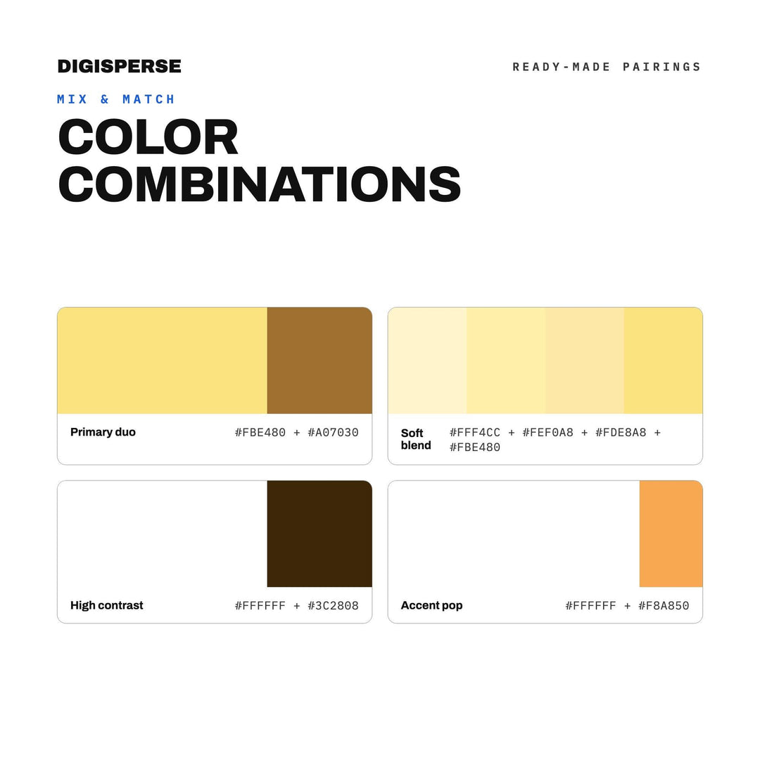 Amber color palette — preview image 2 of 20