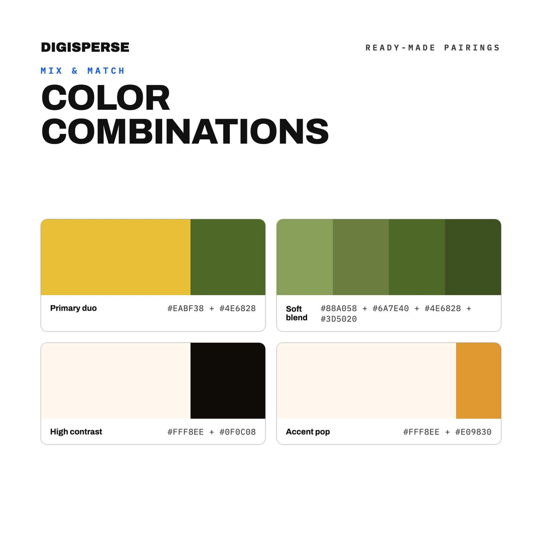 Procreate Color Palette | Kitchen Witch Hearth 30 Warm Spiced Colors with Hex RGB CMYK color palette — preview image 2 of 20