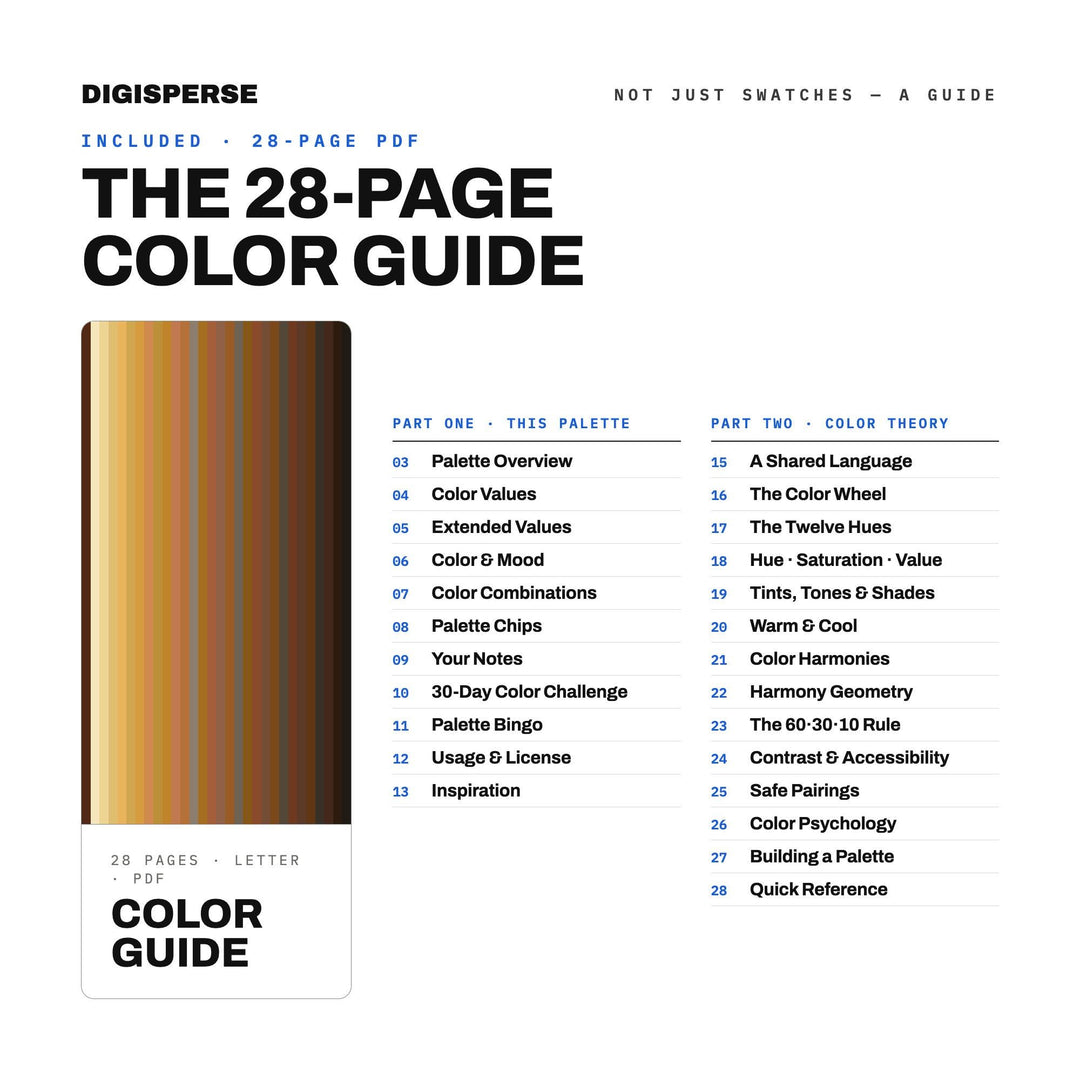 Tiger's Eye color palette — preview image 5 of 20