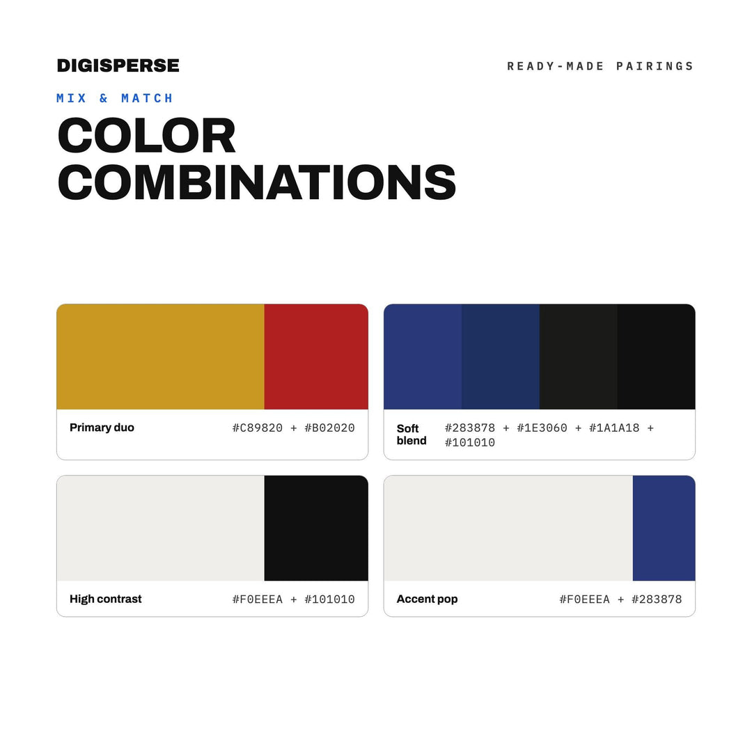 Soviet Constructivist Color Palette | 30 Colors | Hex RGB CMYK | Procreate Swatches + ASE | Digital Download color palette —