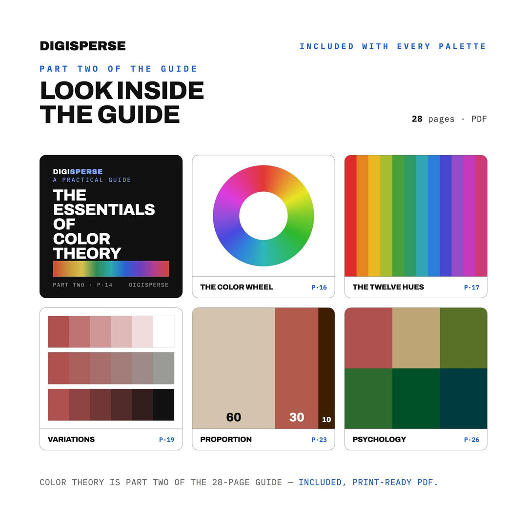 Deep Autumn Color Analysis color palette — preview image 9 of 23