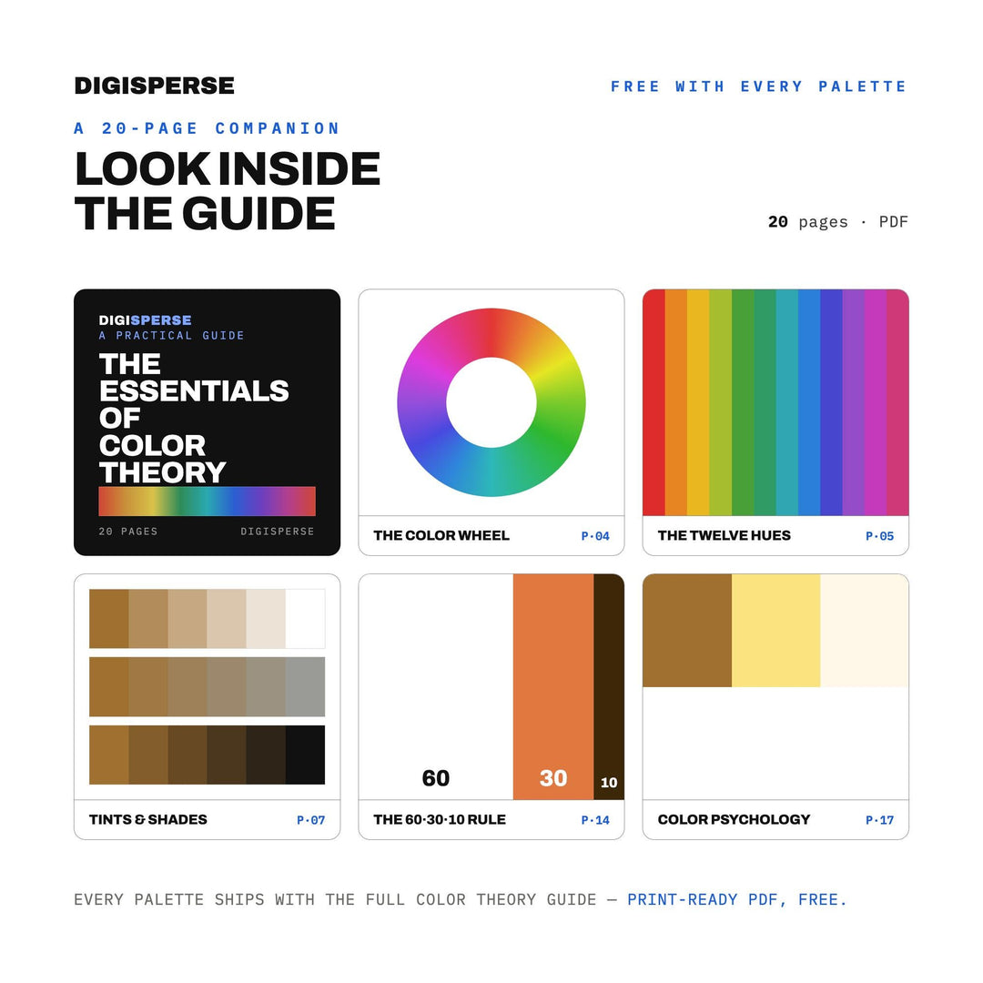 Amber color palette — preview image 6 of 20