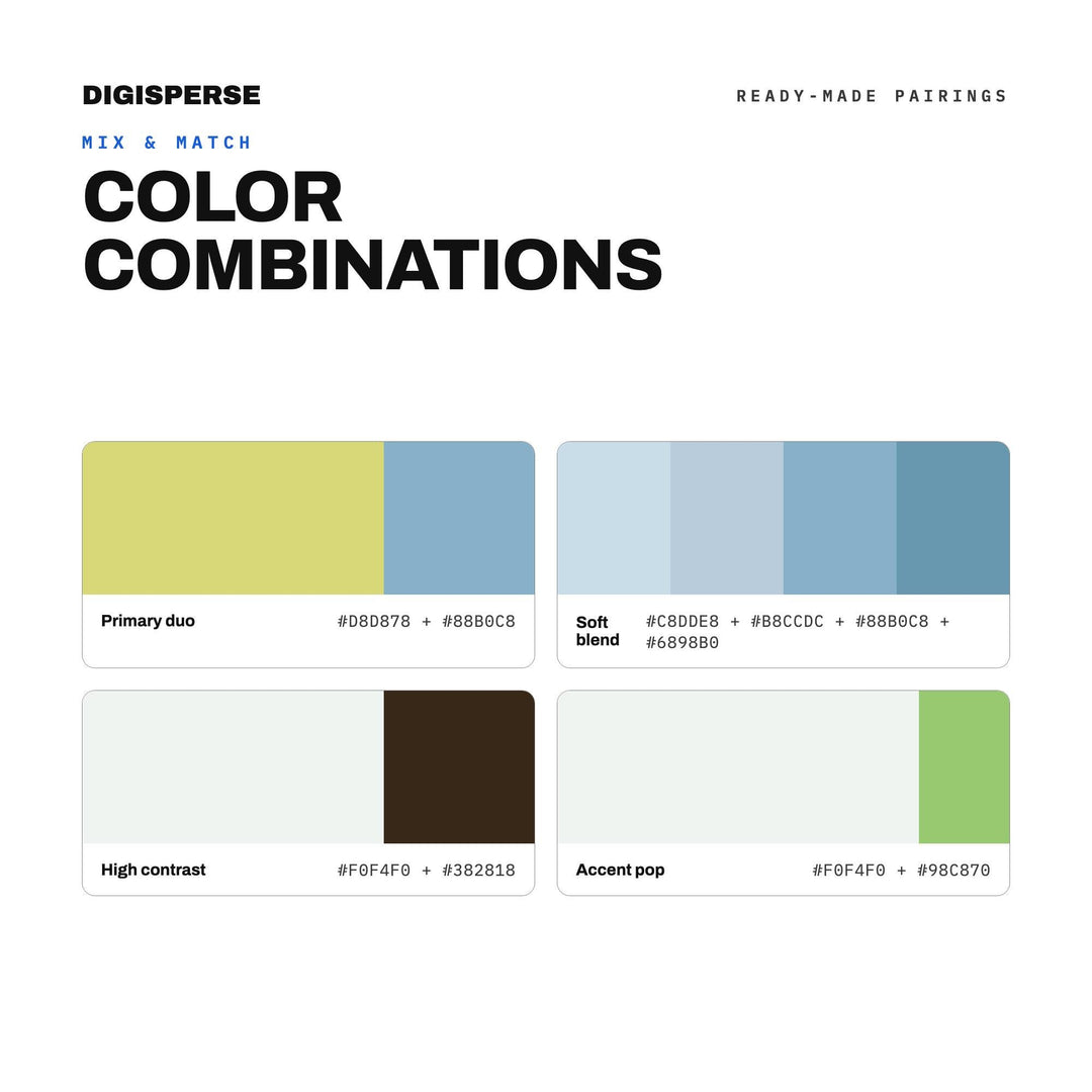 Soft Melt Color Palette for Fresh Spring Art and Seasonal Nature Branding, 30 Early Thaw Pastel Hues, Procreate Swatches