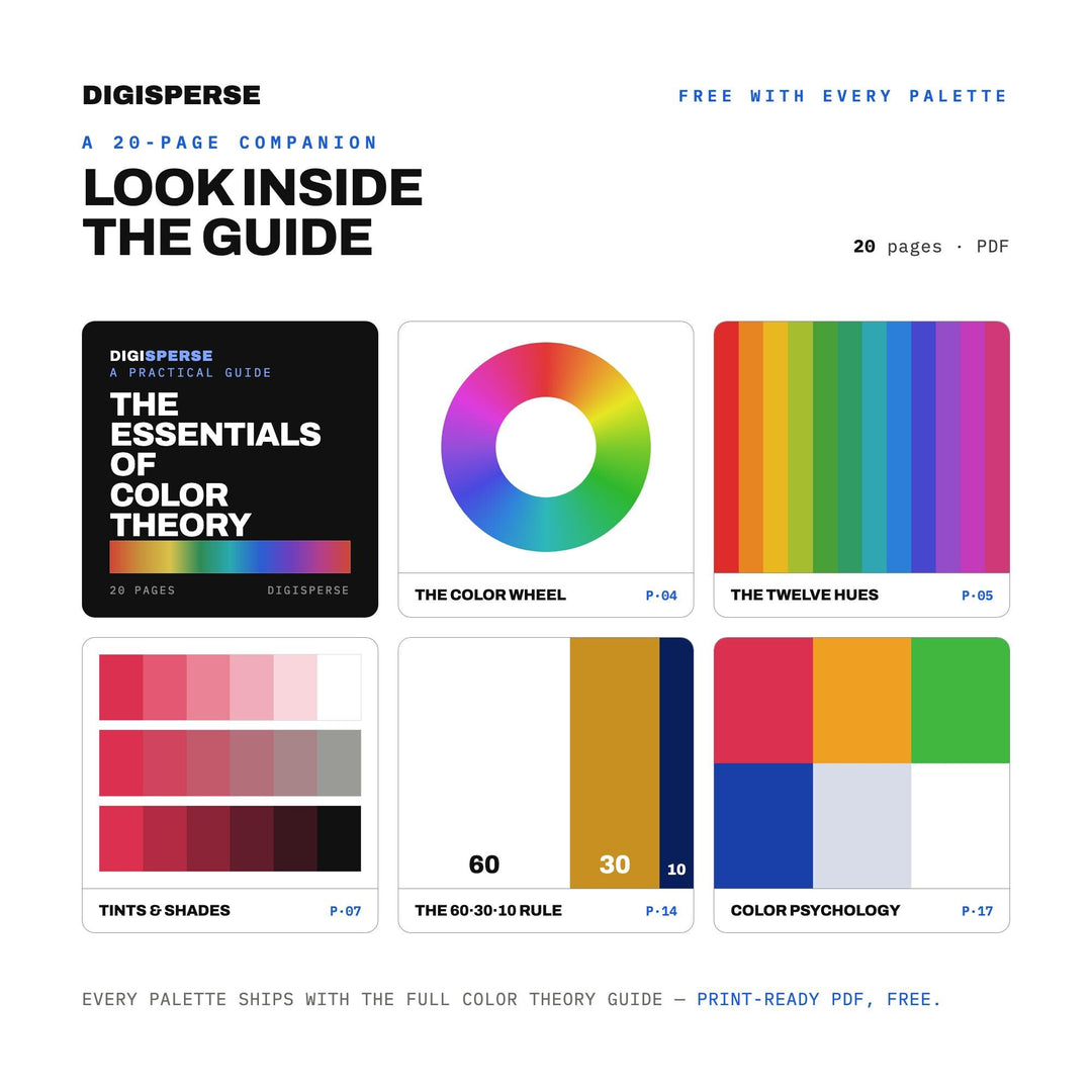 Fourth of July Parade Float Color Palette | 30 Procreate Swatches (Digital Download) color palette — preview image 6 of 20