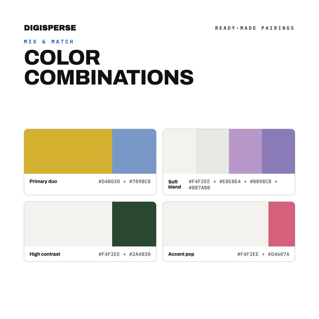 Fresh Wildflower Color Palette for Mountain Nature Art and Spring Branding, 30 Alpine Meadow Green Hues, Procreate Swatches