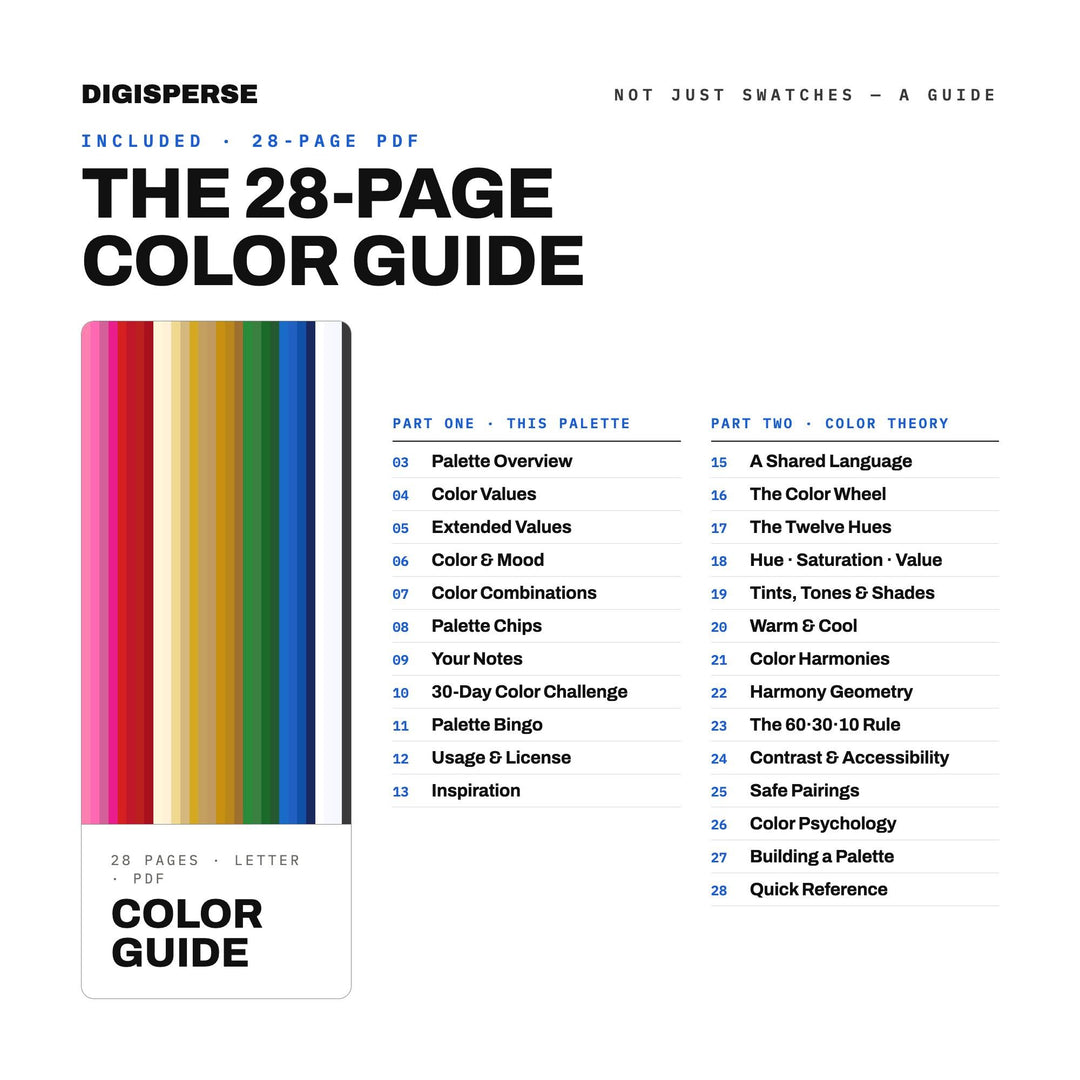 Ugly Sweater Party Color Palette | 30 Festive Hex, RGB, CMYK Swatches (Digital Download) color palette — preview image 5 of