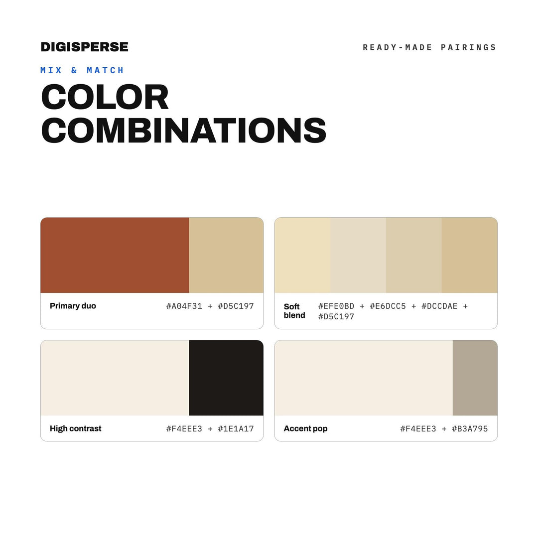 Interior Color Palette | 30 Walnut Oak Wood Tones | Procreate Swatches Hex RGB CMYK color palette — preview image 2 of 20