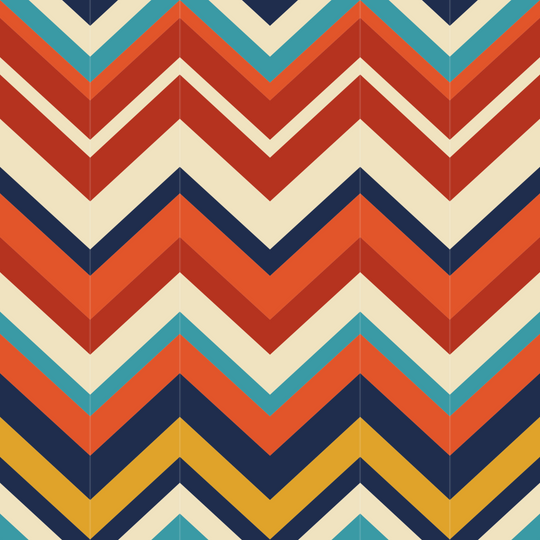 Seamless pattern tile — navy scarlet herringbone chevron