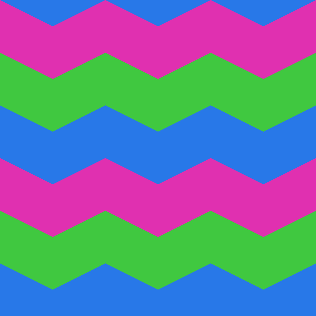 Neon Circus Chevron seamless pattern set — main preview