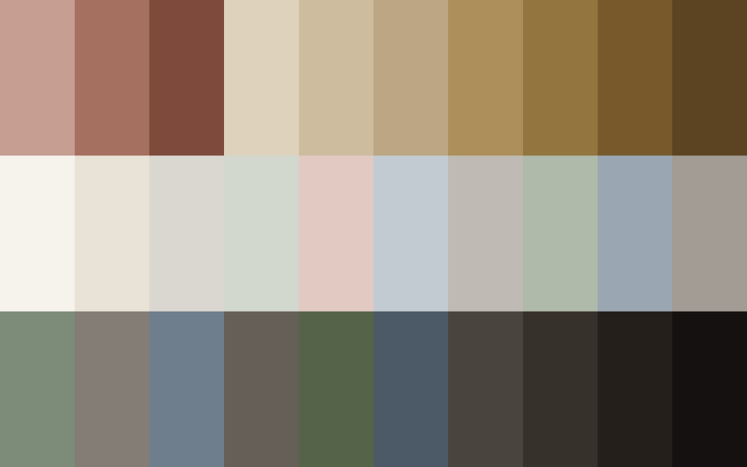 Carrara Marble color palette — main preview