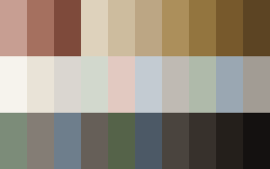 Carrara Marble color palette — main preview
