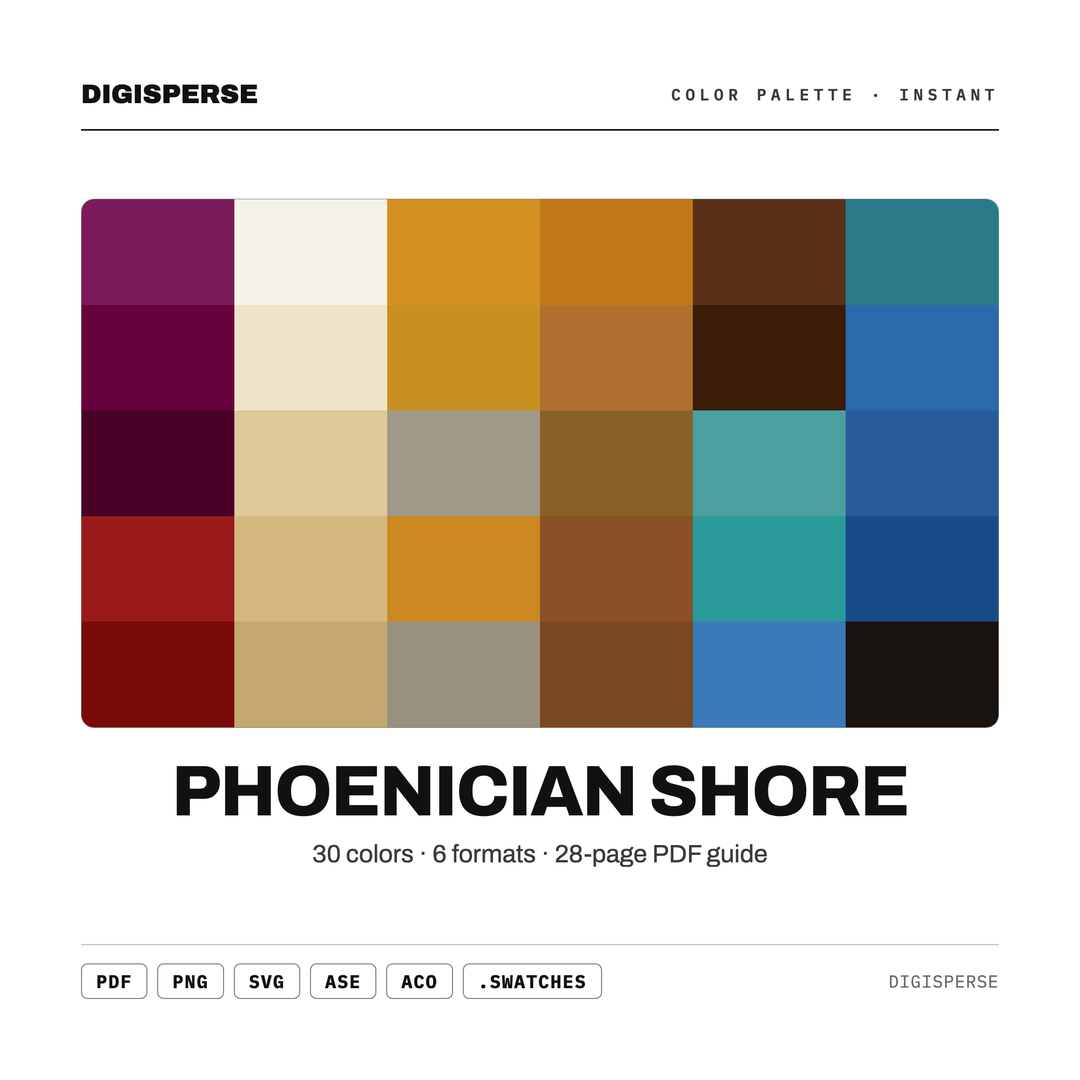 Phoenician Shore color palette — preview image 2 of 21