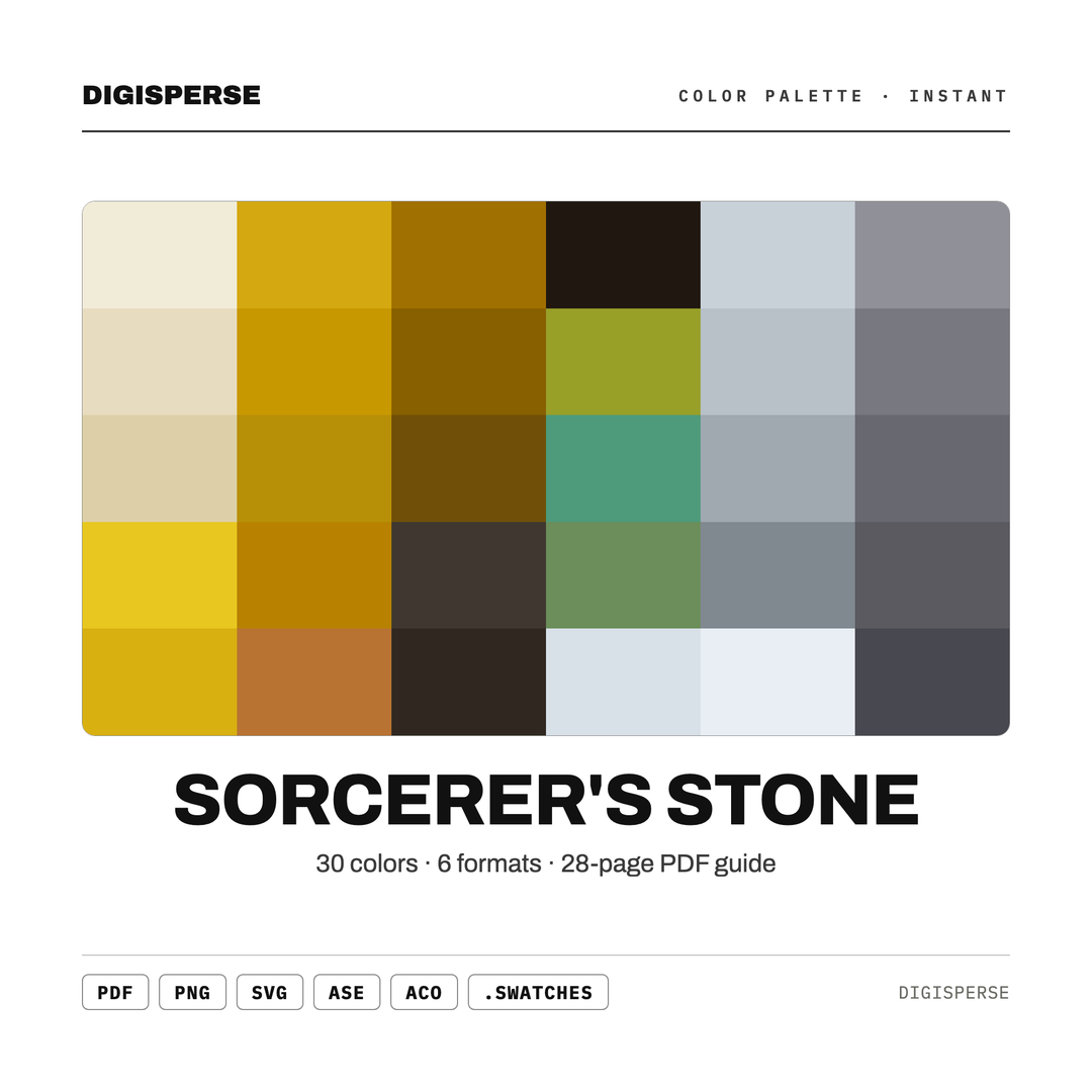 Sorcerer'S Stone — every swatch at a glance (classic hero)