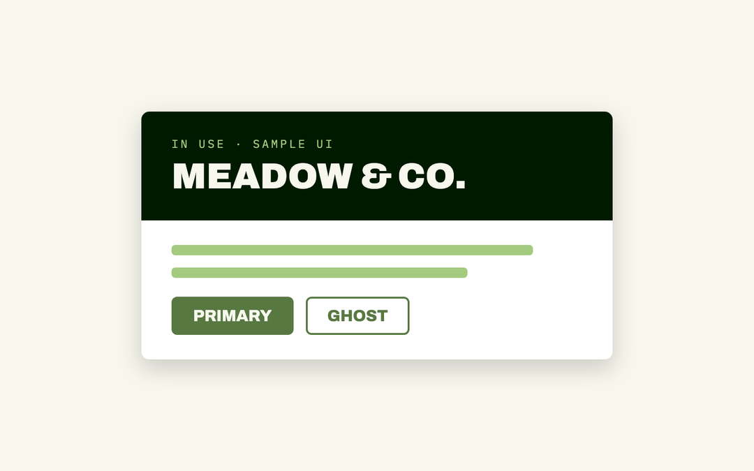 Meadow color palette — preview image 3 of 23