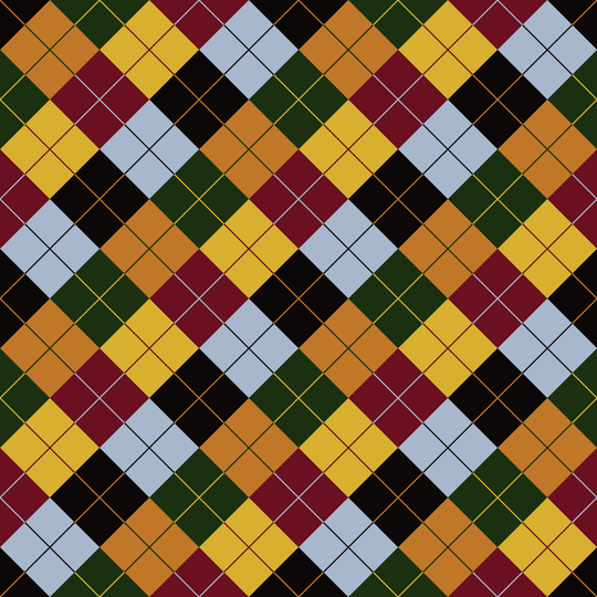 Seamless pattern tile — 1920s speakeasy argyle