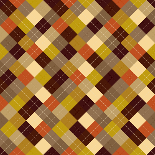 Seamless pattern tile — 1970s funk argyle