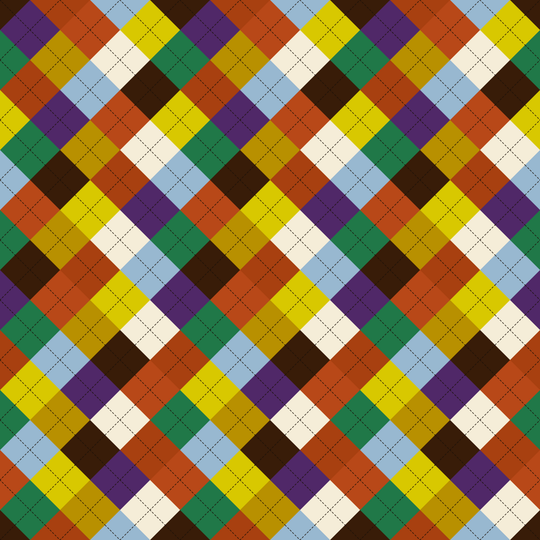 Seamless pattern tile — acid jazz argyle