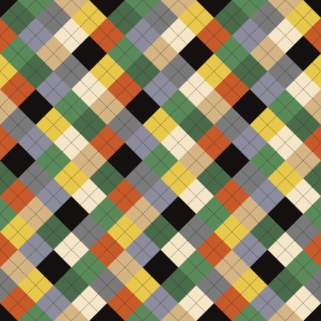 Seamless pattern tile — alchemist s lab argyle
