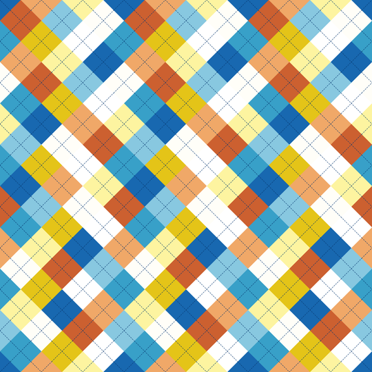 Seamless pattern tile — amalfi coast argyle