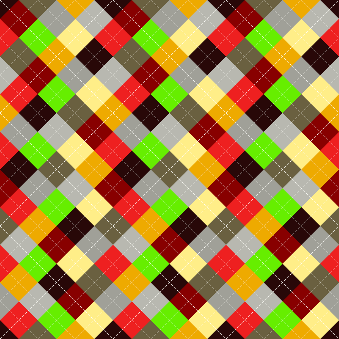 Seamless pattern tile — b movie horror argyle