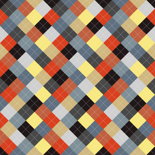 Seamless pattern tile — bauhaus argyle