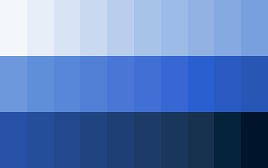 Dusk colourway — all 30 colours
