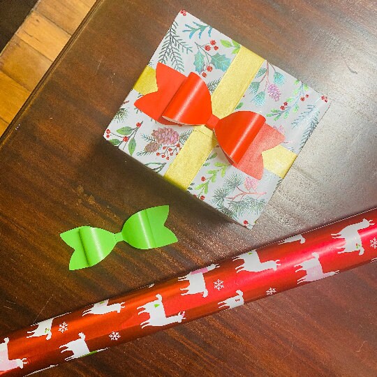 Printable DIY Present Bow Template - Print & Cut (9 File Types)