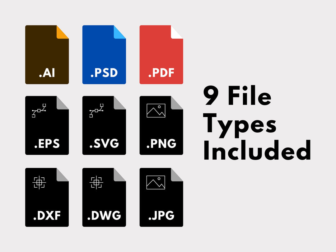 No Smoking Graphic | Includes 9 File Formats | For Design, Print, Die Cut, Sublimation, CNC