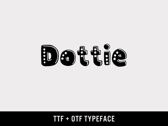 Dot Matrix Retro font — main preview