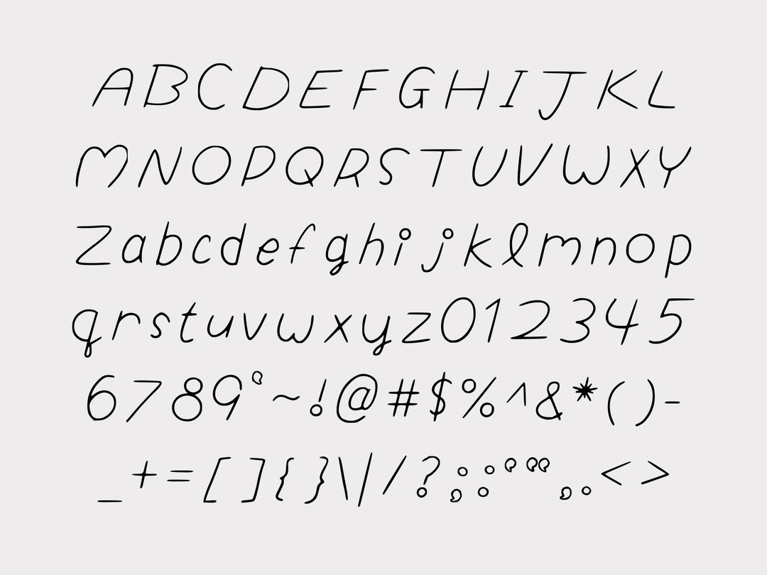 Cute Font Family OTF TTF | Kawaii Rounded Playful Bundle | Cricut Silhouette | Sweet Digital Download