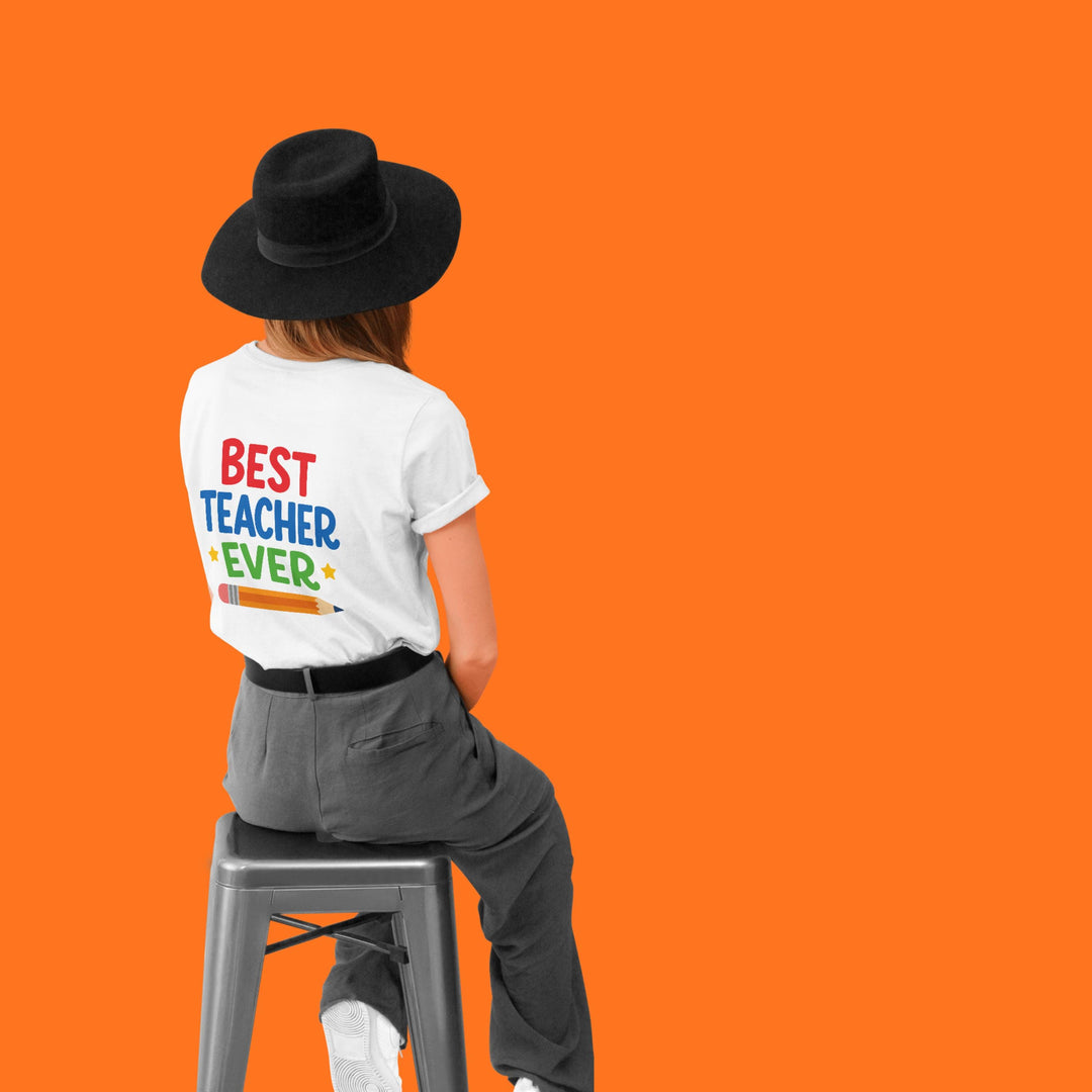Best Teacher Ever SVG PNG | Teacher Appreciation, Back to School (Digital Download)