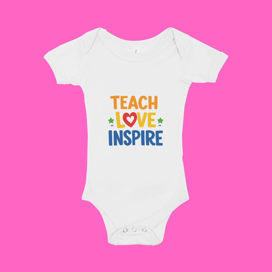 Teach Love Inspire SVG PNG | Teacher Quote Cut File (Digital Download)