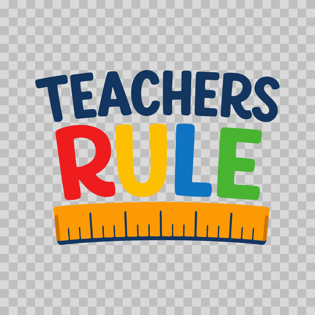 Teacher SVG Bundle | 9 Colorful Teacher Sayings 12 Formats | Cricut Silhouette Digital Download