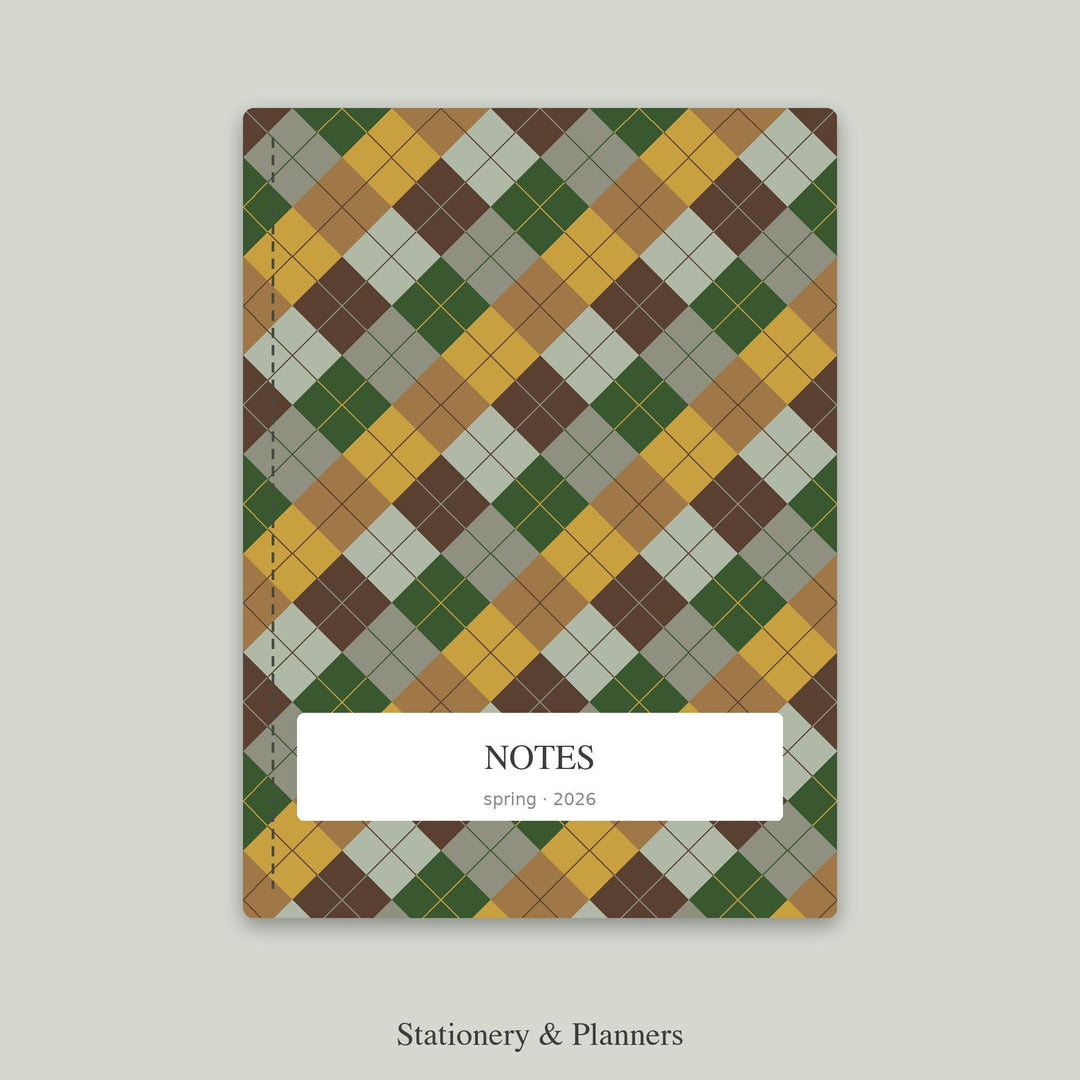 Ancient Forest Argyle Digital Paper for Woodland Craft Projects, Seamless Green Diamond Lattice for Fabric Printing and Scrapbooking