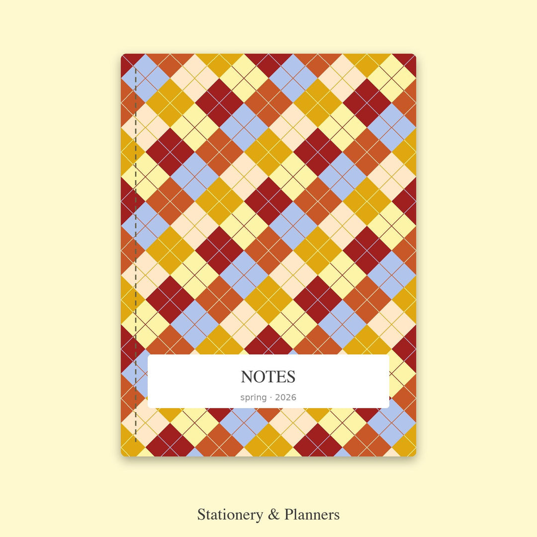 Andalusian Sun Argyle Digital Paper for Spanish Craft Projects, Seamless Warm Diamond Grid for Fabric Printing and Scrapbooking
