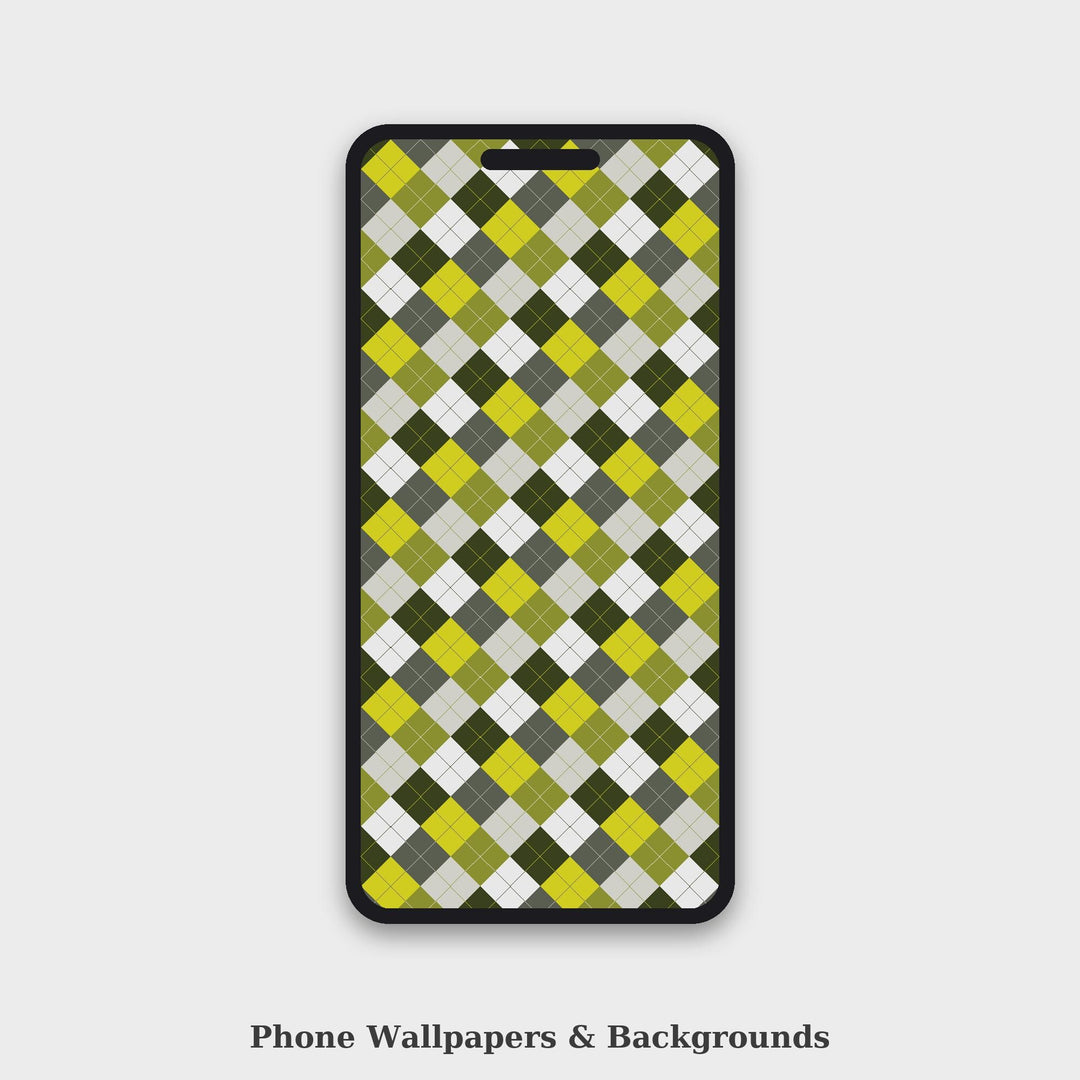 Before The Storm Argyle Seamless Pattern | Multi-Color Repeating Fabric Design (Digital Download)