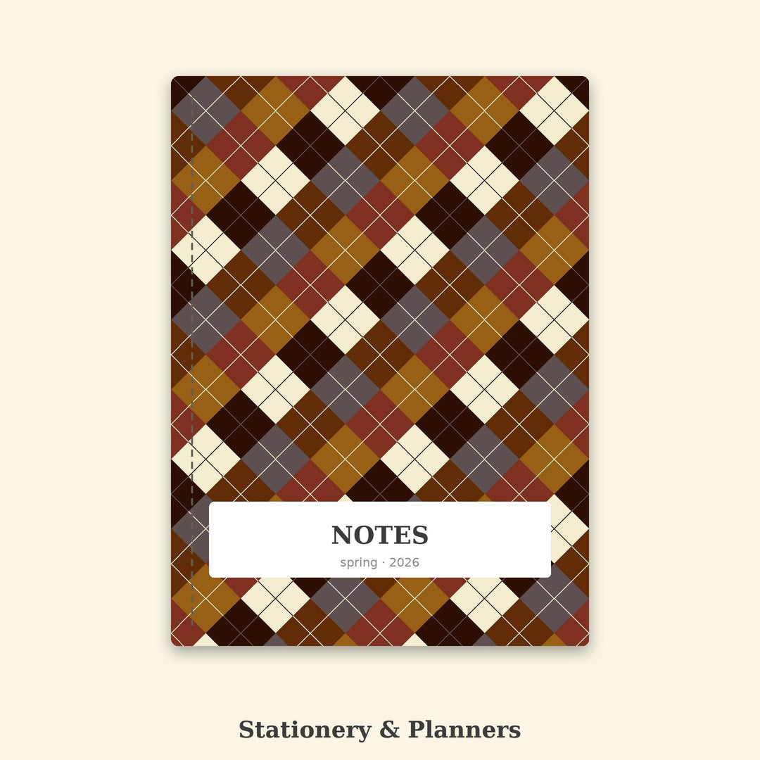 Calligraphy Ink Argyle Seamless Pattern | Multi-Color Repeating Digital Paper (Digital Download)