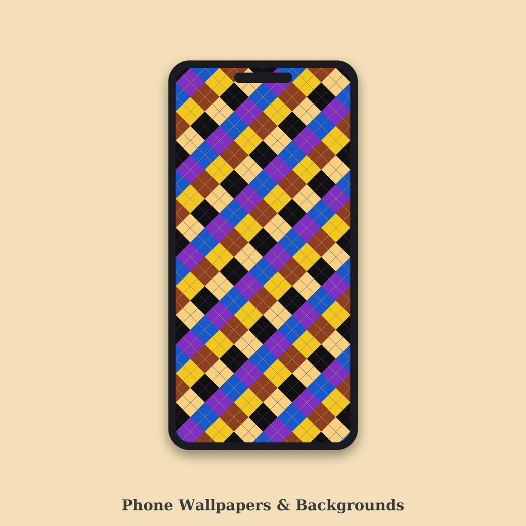 Carnival Argyle Seamless Pattern | Multi-Color Carnival Ride Lights Argyle | .png .jpg .svg .pdf .pat | Digital Paper