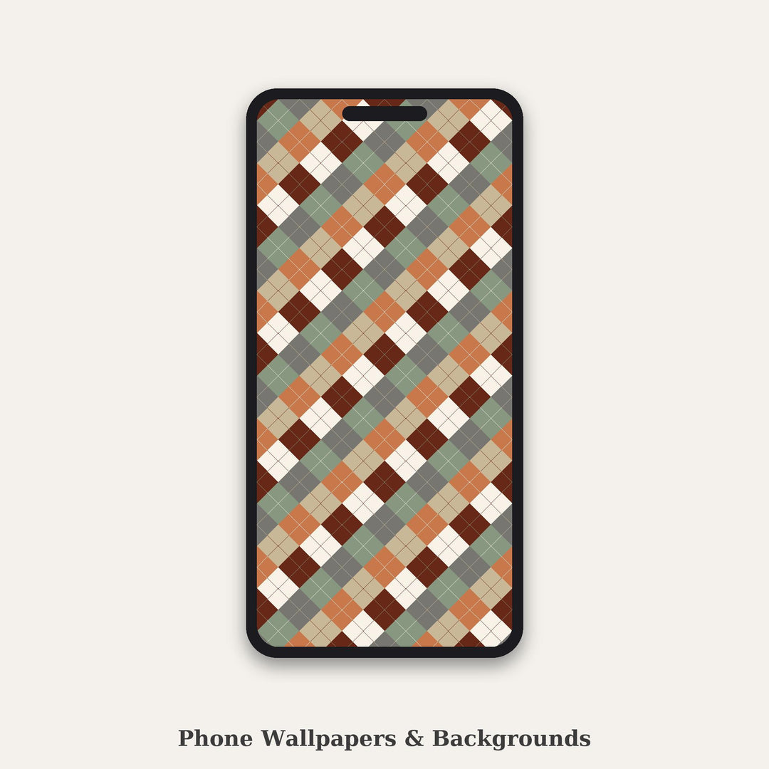 Ceramic Argyle Seamless Pattern | Multi-Color Ceramic Studio Morning Argyle | .png .jpg .svg .pdf .pat | Digital Paper