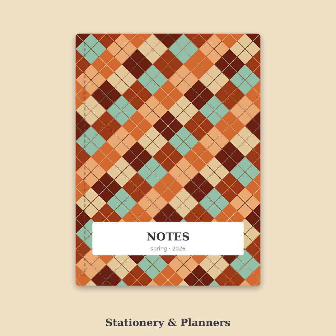 Copper Argyle Seamless Pattern | Multi-Color Copper Desert Argyle | .png .jpg .svg .pdf .pat | Digital Paper | Fabric & Surface Design