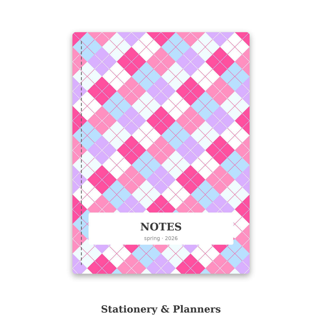 Cotton Candy Argyle Seamless Pattern | Fabric, Surface Design (Digital Download)