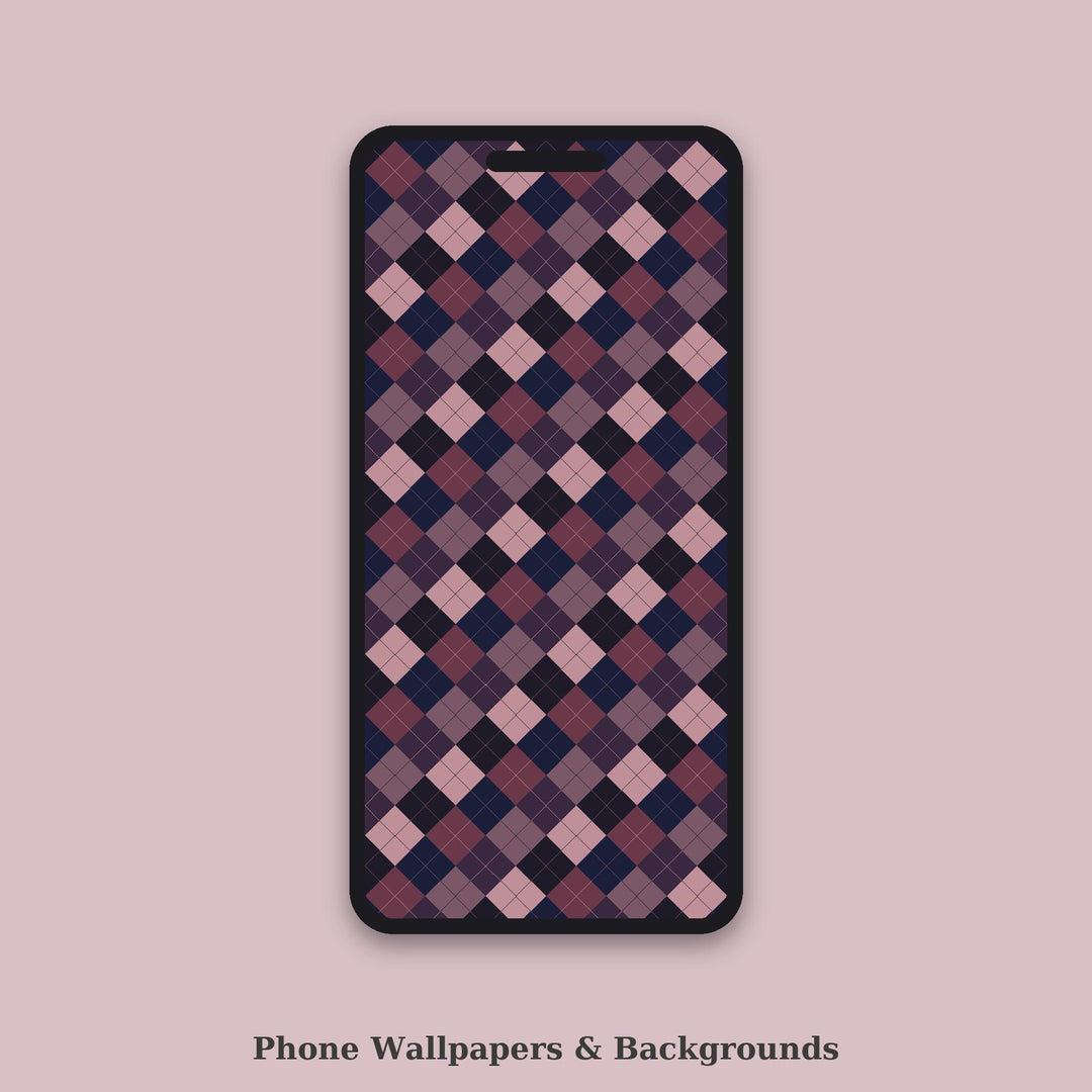 Dark Argyle Seamless Pattern | Multi-Color Dark Coquette Argyle | .png .jpg .svg .pdf .pat | Digital Paper | Fabric & Surface Design