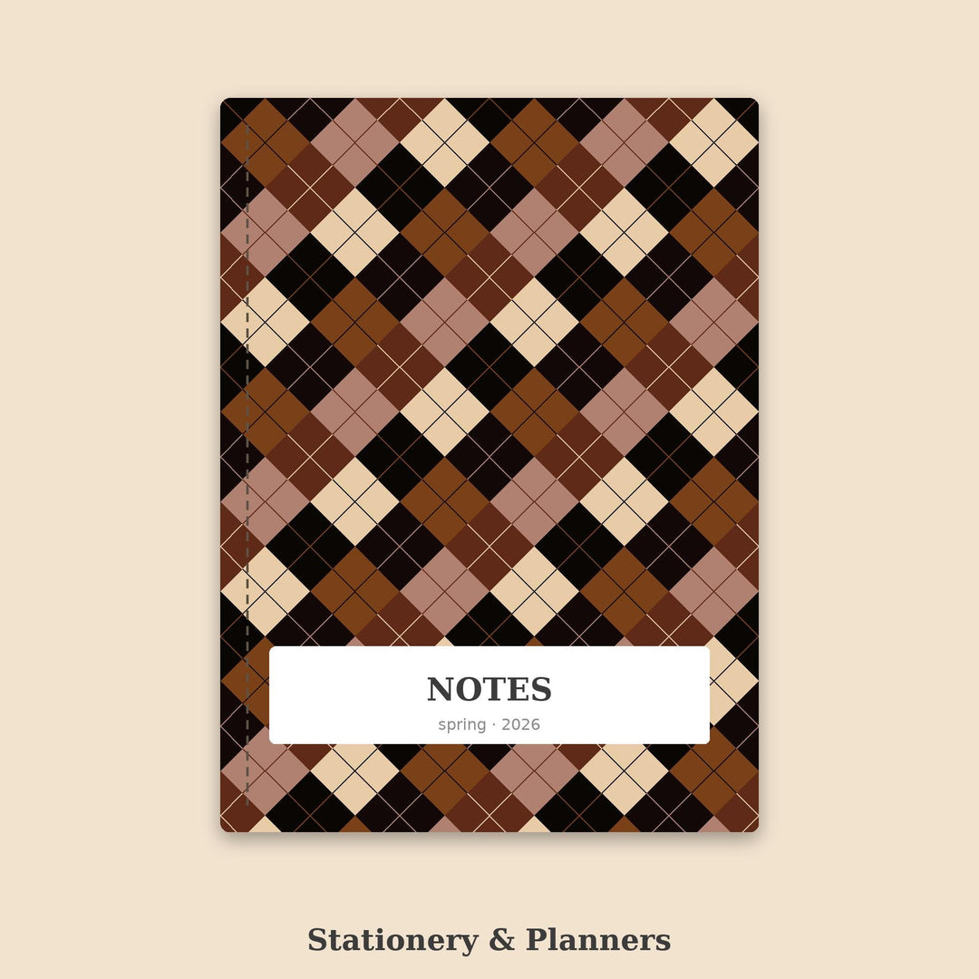 Dark Argyle Seamless Pattern | Multi-Color Dark Roast Argyle | .png .jpg .svg .pdf .pat | Digital Paper | Fabric & Surface Design